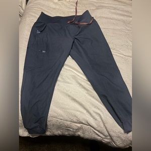 FIGS HEATHER DENIM SIZE L